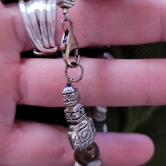 Bead and metal Bracelet - Picture 4 of 5